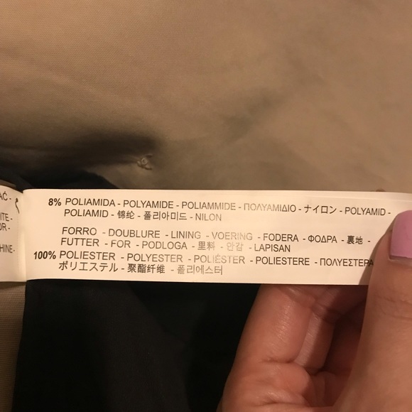 ๐๐๐ SOLD ๐๐๐ Zara Basic Trench Coat XS - Picture 8 of 8